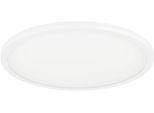 EGLO Deckenleuchte "Sarsina-Z Deckenlampe, ZigBee 3.0, Deckenlampe, Metall, Flurlampe", weiß, 1, Ø 45cm H: 5,2cm, 1 Stk., Leuchten, Wand-/Deckenleuchte - H5,2 x Ø45 cm - weiß - 33,5W inkl., Deckenleuchte