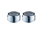 hansgrohe SoftJet M24 Luftsprudler Set 13682000 EcoSmart+, 2 Stück