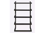 Badregal HEINE HOME, schwarz, B:31cm H:55cm T:15cm, Metall, Regale, Badregal