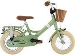 Kinderfahrrad PUKY "YOUKE Classic 12" Gr. 22, grün (retro grün), Fahrräder, Kinder, 22,3cm, Ab 3 Jahren, 12 Zoll