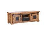 Landscape Lowboard, Natur, Schwarz, Holz, Metall, Mangoholz, massiv, 2 Fächer, 1 Schublade(n) Schubladen, 150x50x45 cm, Typenauswahl, Beimöbel erhältlich, stehend, Holzmöbel, Kleinmöbel Holz, Holzkommoden, Lowboards Holz