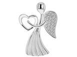 Kettenanhänger ADELIA´S "zeitloser Engel Anhänger aus 925 Sterling Silber", silber, Schmuckanhänger, Damen, Silber 925 (Sterlingsilber), Kettenanhänger