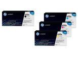 HP Original 650A Toner 4er Set schwarz, cyan, magenta, gelb