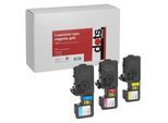 dots Toner kompatibel zu KYOCERA TK-5230C/M/Y, 3er-Set cyan, magenta, gelb
