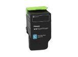 Lexmark Original Toner - cyan (78C2XC0) für CX622ade, CS625ade, CS421dn, CS521dn, CX625adhe, CX522ade