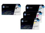 HP Original 645A Toner 4er Set schwarz, cyan, magenta, gelb