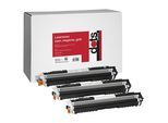 dots Toner kompatibel zu HP 3x 126A (CF341A), 3er-Set cyan, magenta, gelb