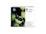 HP Original 91 Druckkopf schwarz grau hell 775ml (C9463A)