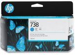 HP Original Druckerpatrone 738 - cyan 130ml (498N5A)