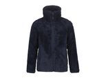 Fleecejacke ICEPEAK "LOMA JR für Kinder", Kinder, Gr. 152, blau (dunkelblau), Fleece, Obermaterial: 100% Polyester, normal, Jacken Fleecejacke, mit Reissverschluss, aus Polyester, wärmendes Thermal-Material