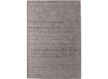 Teppich HEINE HOME Gr. 5, grau, B:150cm H:10mm L:150cm, Kunstfaser, Polyester, Teppiche, Teppich