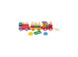 Small Foot - Wooden Stacking Blocks Train 16dlg.