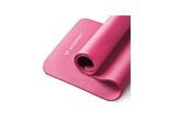 Wozinsky exercise mat 181 x 63 x 0.9 cm thick gymnastic yoga mat pink
