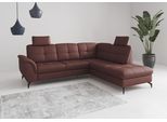 Ecksofa SIT & MORE "Zora", merlot, T:212cm, Sofas, Ecksofa