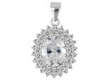 Kettenanhänger ADELIA´S "stylischer Schmuck Anhänger aus 925 Sterling Silber", blau, Schmuckanhänger, Damen, Silber 925 (Sterlingsilber), Kettenanhänger