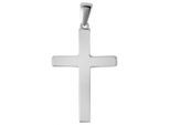 Kettenanhänger ADELIA´S "zeitloser Kreuz Anhänger aus 925 Sterling Silber", silber, Schmuckanhänger, Damen, Silber 925 (Sterlingsilber), Kettenanhänger