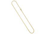 Kette ohne Anhänger JOBO "Königskette 1,8 mm 45 cm", gelbgold 333, Halsketten, Damen, Gelbgold 333, L: 45, 333 Gold massiv