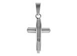Kettenanhänger ADELIA´S "stilvoller Kreuz Anhänger aus Edelstahl", silber, Schmuckanhänger, Damen, Edelstahl, Kettenanhänger