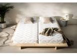 Komfortschaummatratze HILDING SWEDEN "Hej Vital, Matratze 90x200 cm, 140x200 cm & weitere Größen", weiß, B:180cm H:21cm L:200cm, Bezug: 100% Polyester, Matratzen, Komfortschaummatratze, ergonomisch, atmungsaktiv, Allergiker geeignet (Hausstauballergiker)