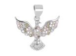 Kettenanhänger ADELIA´S "moderner Schmuck Anhänger aus 925 Sterling Silber", silber, Schmuckanhänger, Damen, Silber 925 (Sterlingsilber), Kettenanhänger