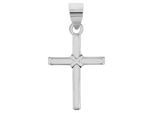 Kettenanhänger ADELIA´S "zeitloser Kreuz Anhänger aus 925 Sterling Silber", gold, Schmuckanhänger, Damen, Silber 925 (Sterlingsilber), Kettenanhänger