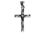 Kettenanhänger ADELIA´S "modischer Kreuz Anhänger aus 925 Sterling Silber", silber, Schmuckanhänger, Damen, Silber 925 (Sterlingsilber), Kettenanhänger