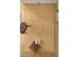 Teppich WECON HOME "Castello TWO", sand beige, B:140cm H:7mm L:200cm, Schurwolle, Teppiche, Teppich, Schurwolle, Kurzflor mit Hoch-Tief-Effekt, Wohnzimmer, Rautenmuster