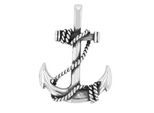 Kettenanhänger ADELIA´S "zeitloser Anker Anhänger aus Edelstahl", silber, Schmuckanhänger, Damen, Edelstahl, Kettenanhänger