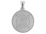 Kettenanhänger ADELIA´S "hochwertiger Schmuck Anhänger aus Edelstahl", silber, Schmuckanhänger, Damen, Edelstahl, Kettenanhänger