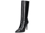 High-Heel-Stiefel NERO GIARDINI "Nero Giardini Stiefel Nappaleder", Damen, Gr. 39, schwarz, Nappaleder, Schuhe