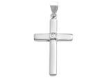 Kettenanhänger ADELIA´S "modischer Kreuz Anhänger aus 925 Sterling Silber", silber, Schmuckanhänger, Damen, Silber 925 (Sterlingsilber), Kettenanhänger