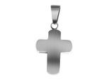 Kettenanhänger ADELIA´S "zeitloser Kreuz Anhänger aus Edelstahl", silber, Schmuckanhänger, Damen, Edelstahl, Kettenanhänger