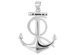 Kettenanhänger ADELIA´S "eleganter Anker Anhänger aus 925 Sterling Silber", silber, Schmuckanhänger, Damen, Silber 925 (Sterlingsilber), Kettenanhänger