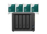 Synology DS925+ DiskStation + 16TB 4x Synology Plus 3.5" SATA 6Gb/s Festplatte 4 TB