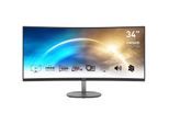 MSI PRO MP341CQDE Curved Monitor 86,4 cm (34") Schwarz