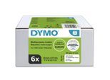 DYMO® Original Etikett für LabelWriter™, Vorteilspack, Vielzweck - weiss - wiederablösbar, 6 x 1.000 Etiketten