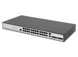 Digitus 24-Port Gigabit Switch, 19 Zoll, Managed, 2 Uplinks