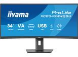 iiyama ProLite XCB3494WQSU-B1 Curved Monitor 86,7cm (34 Zoll)
