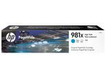 HP Original 981X Druckerpatrone cyan 10.000 Seiten (L0R09A)