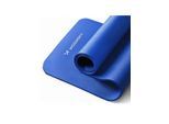 Wozinsky exercise mat 181 x 63 x 0.9 cm thick gymnastic yoga mat blue