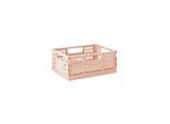 3 Sprouts - Modern Folding Crate Medium Clay
