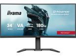 iiyama G-MASTER GCB3484WQSU-B1 UltraWide Quad HD Curved Gaming Display 86,4 cm (34")