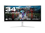 JapanNext UWQHD Curved Monitor 86,4cm (34")