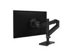 Ergotron LX Pro Monitor Tischhalterung für LCD-Display - mit hohem Pol - Schwarz