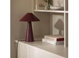 Globen Lighting Tischleuchte Cannes, rot, Metall, Höhe 40 cm
