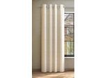 Vorhang NEUTEX FOR YOU "ALASKA Nach Mass", beige (leinen, creme), B:144cm H:190cm, Jacquard, Polyacryl, Polyester, Gardinen, Vorhang, Vintageoptik