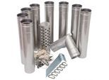 Nordisk - Torden Chimney Pipe Set - Zelterweiterung Gr One Size steel