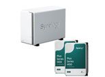 Synology DiskStation DS223J 2 Einschübe NAS-Server Leergehäuse + 8 TB Synology Plus (2x 4TB)