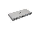 Eaton Tripp Lite Series USB-C Dock, Triple Display - 4K HDMI/DisplayPort, VGA, USB 3.2 Gen 1, USB-A/USB-C Hub, GbE, 100W PD Charging, International Power Kabels
