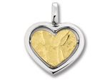 Kette mit Anhänger ONE ELEMENT "Schmuckset - Set mit Halskette Herz Herz Anhänger aus 925 Silber", silber, Halsketten, Damen, Silber 925 (Sterlingsilber), Herz mit Bedeutung – eine feine Geschenkidee für viele Anlässe